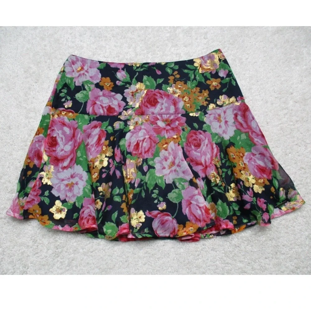 Abercrombie & Fitch Vintage Y2K Mini Skirt Flare Lightweight Size‎ 0/25